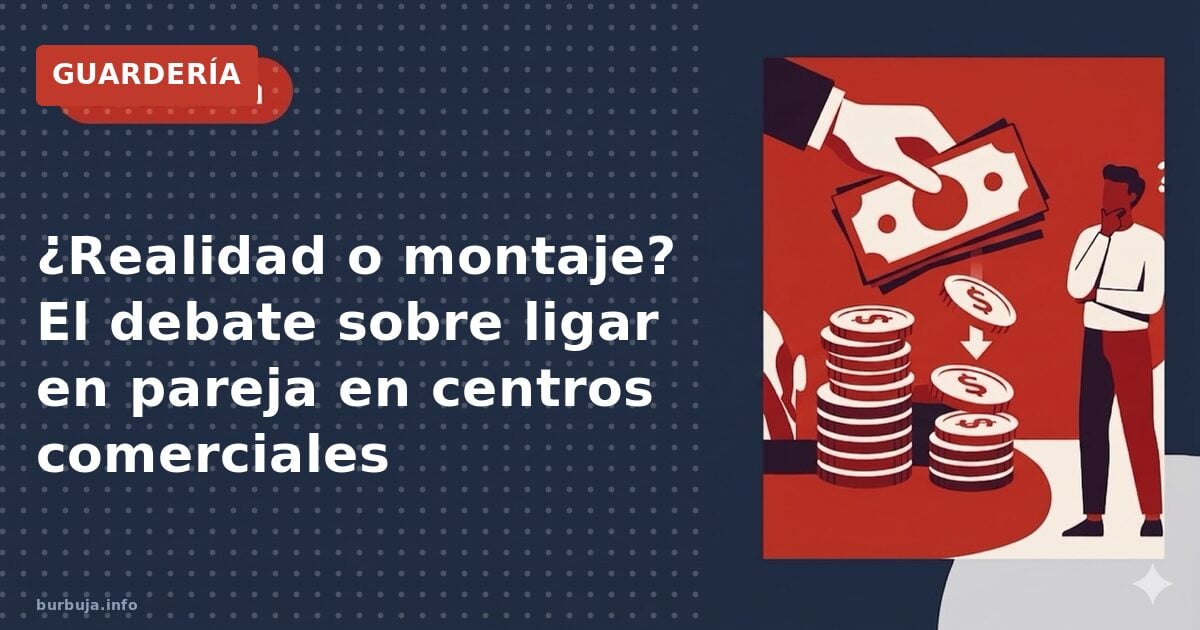 ¿Realidad o montaje? El debate sobre ligar en pareja en centros comerciales