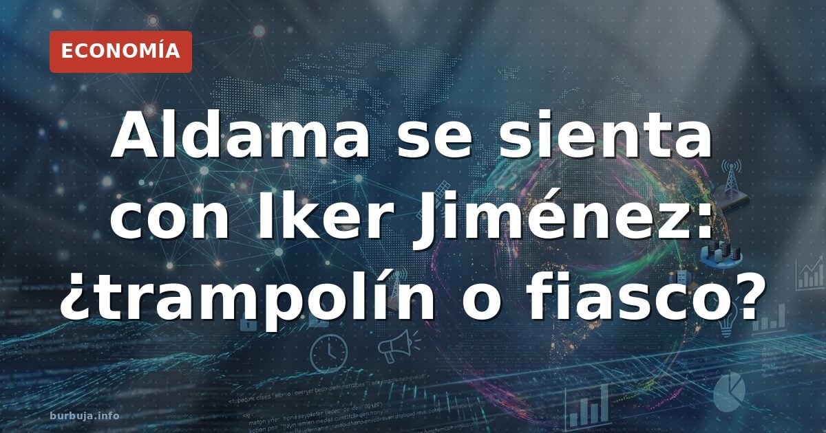 Aldama en Iker Jiménez: el show que parte las redes