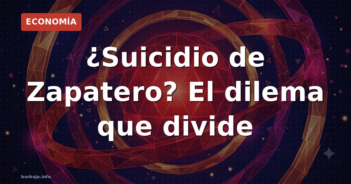 ¿Suicidio de Zapatero? La especulación crece
