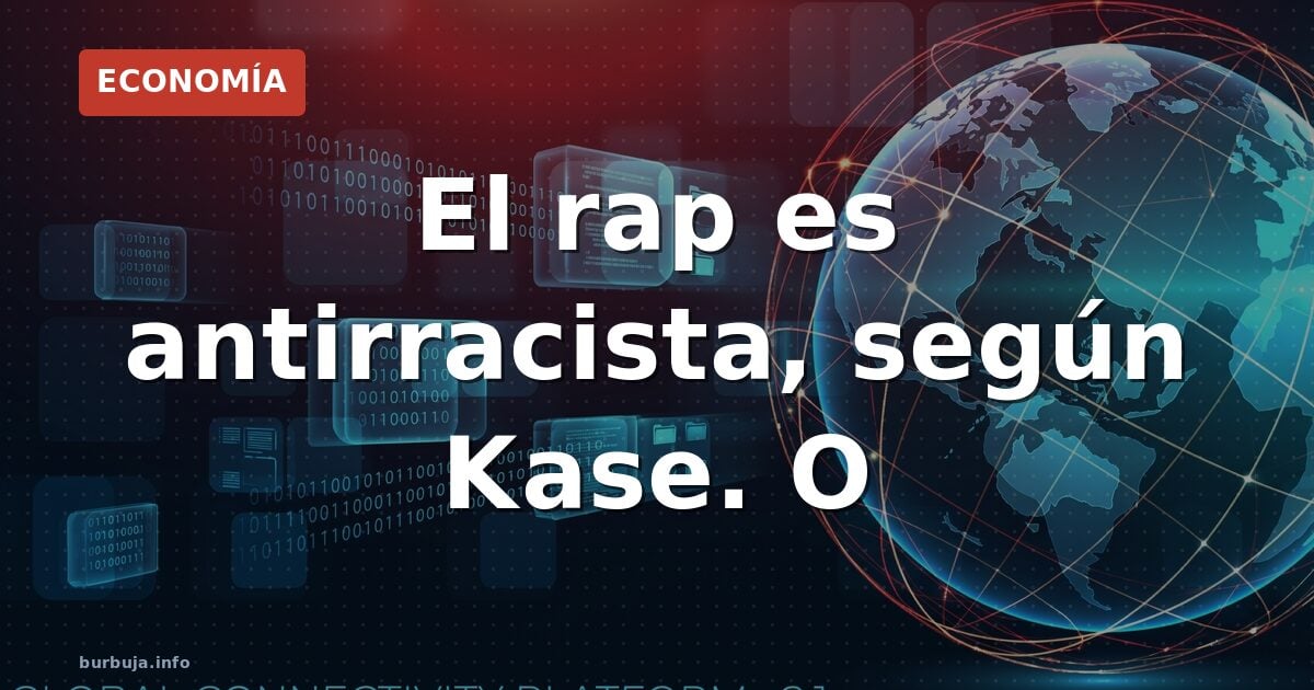 Kase O: 'Si eres facha, no escuches rap'