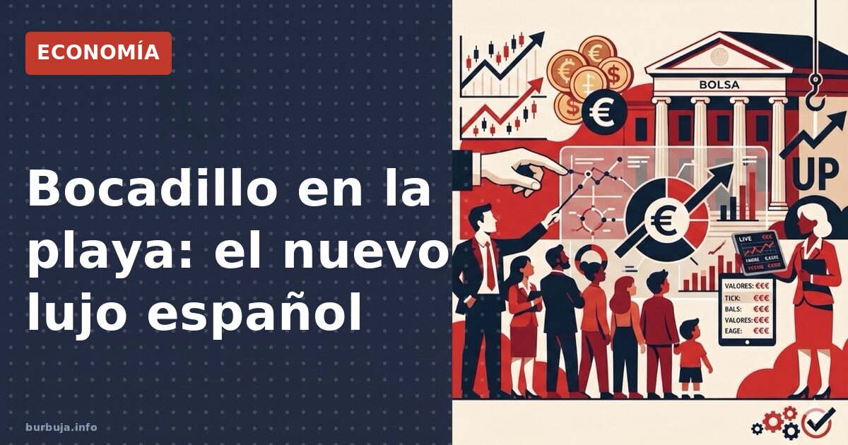 Bocadillo en la playa: el nuevo plan vacacional de los españoles