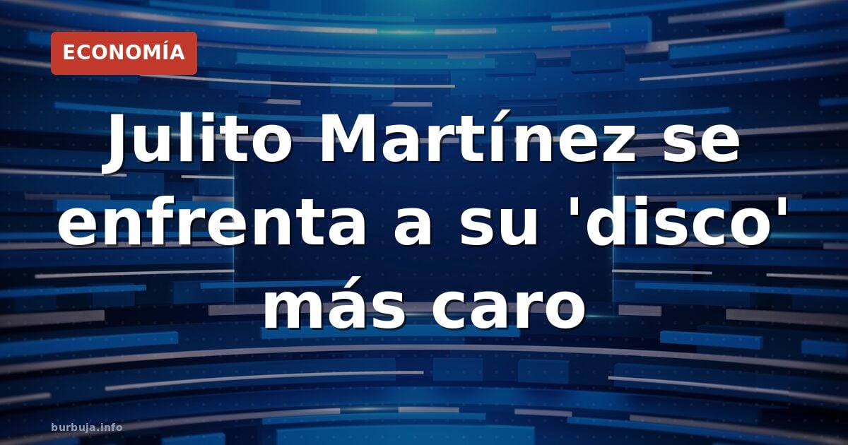 Julito Martínez: el single que nadie quiere oír