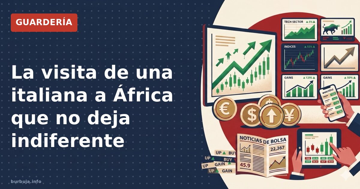 La visita de una italiana a África que no deja indiferente