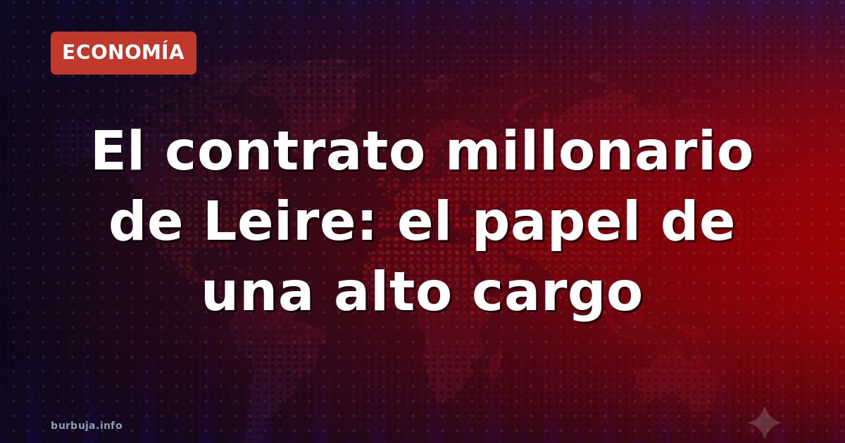 Alto cargo de Hacienda imputada por amaño