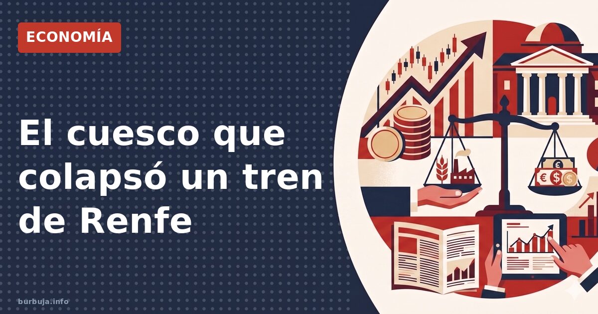 Así se lió en Cercanías por un pedo