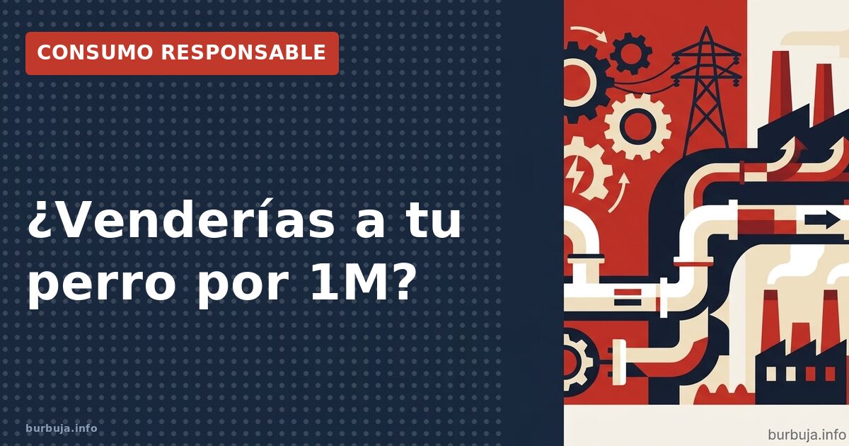 ¿Venderías a tu perro por 1M?