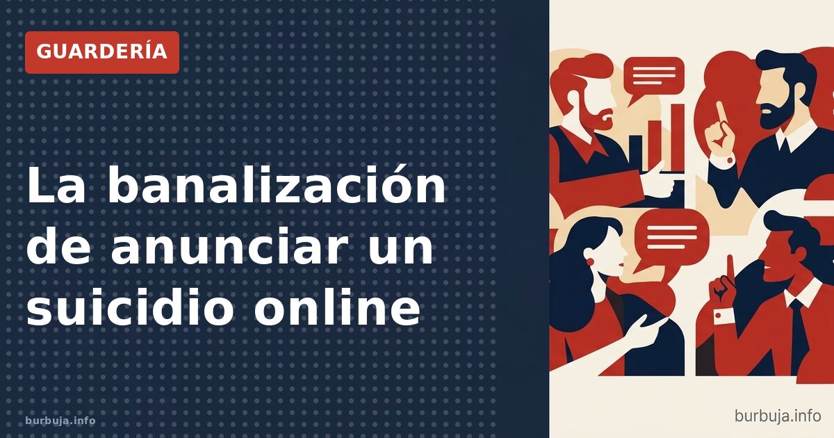 Crisis suicidas en foros: ¿grito de ayuda o trolleo?