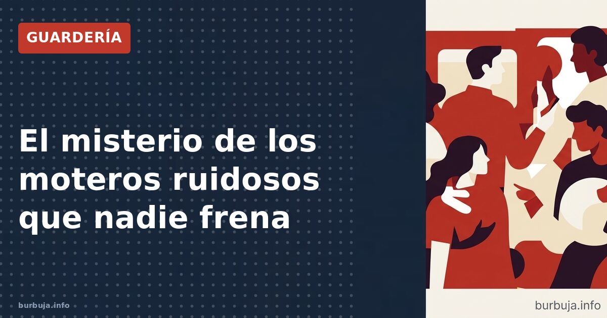 El misterio de los moteros ruidosos que nadie frena