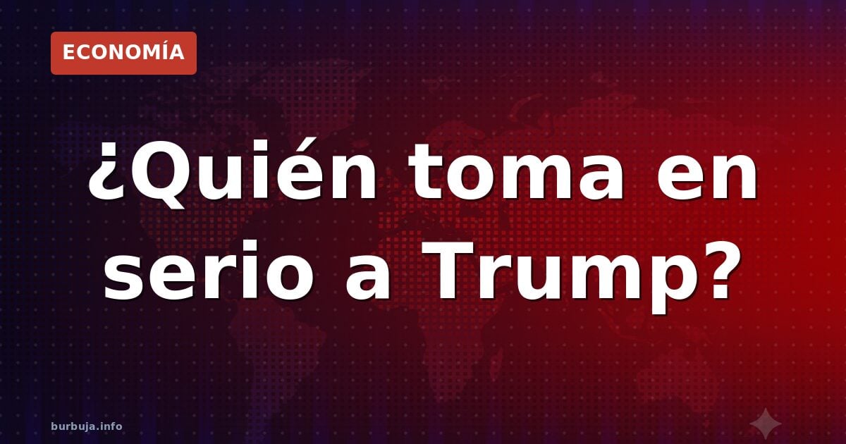Trump ignorado: nadie le hace caso