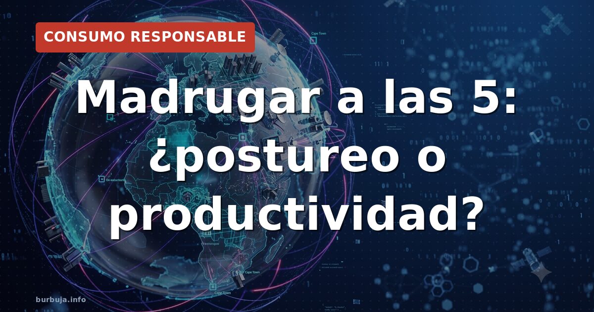 ¿Realmente rinde más a las 5 AM?