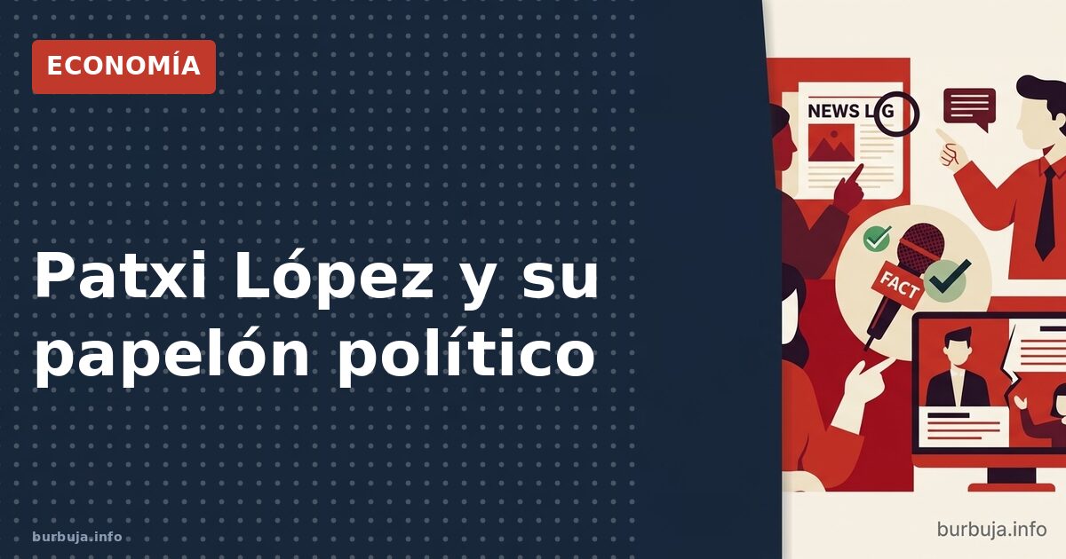 Patxi López: el ridículo que avergüenza hasta a Sánchez