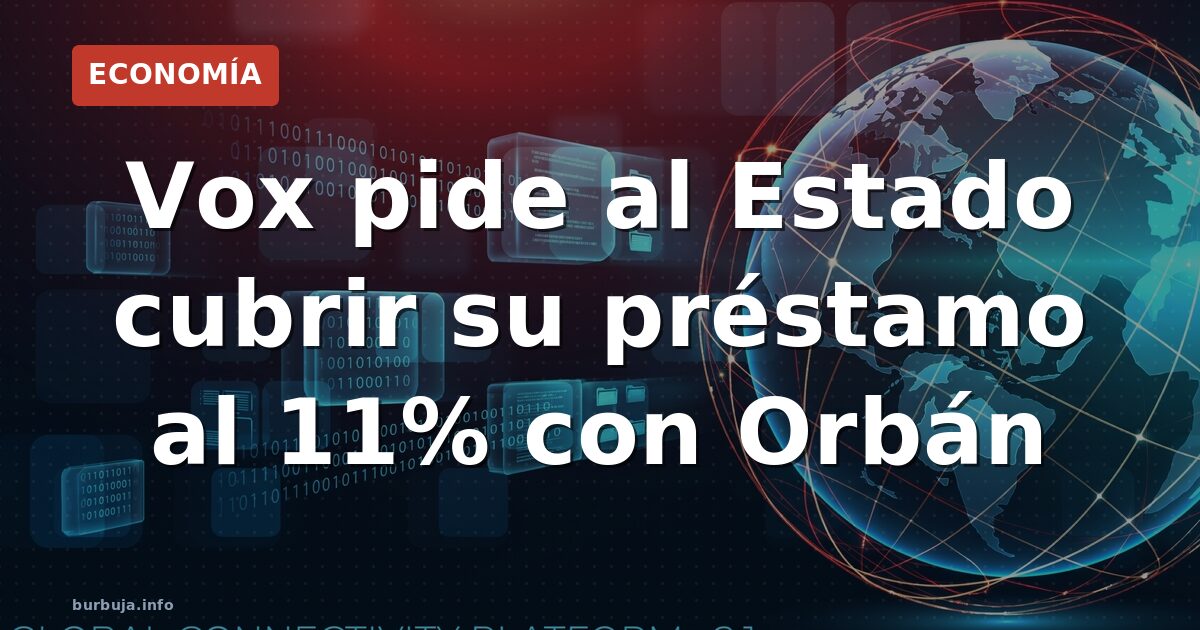 Vox reclama al Estado su 11% de interés húngaro