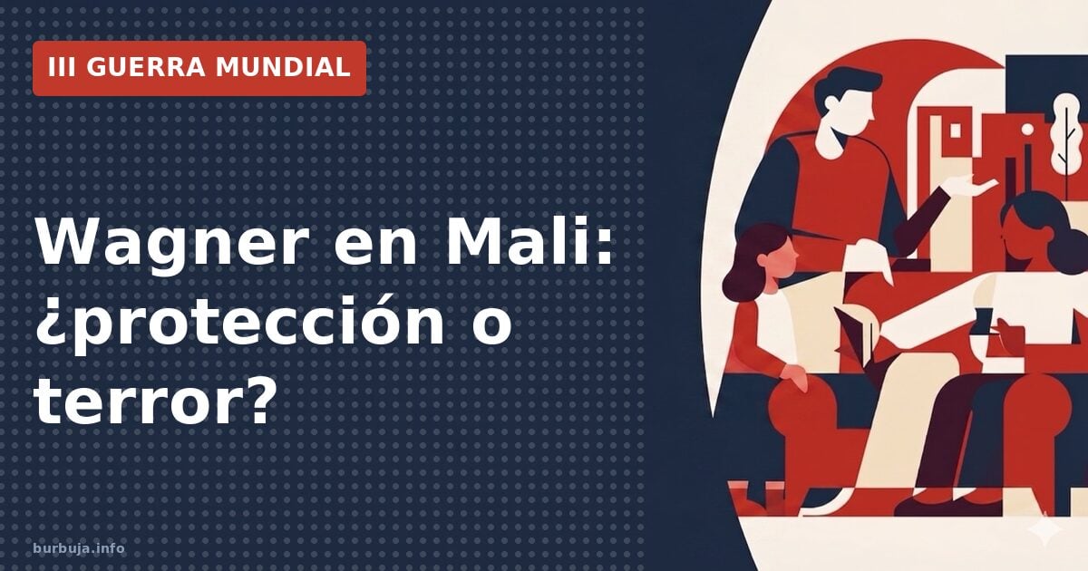 Wagner en Malí: la foto que desata la polémica