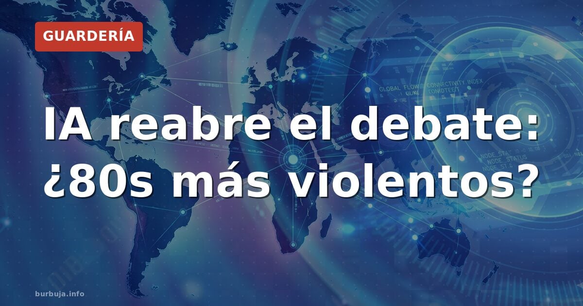 IA reabre el debate: ¿80s más violentos?