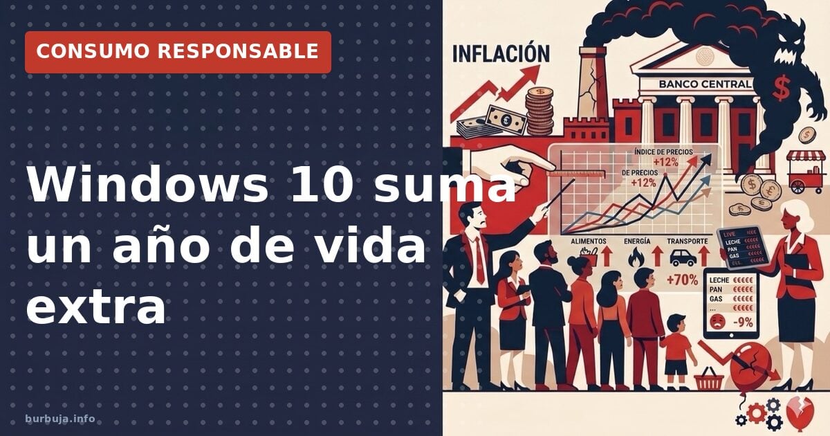 Windows 10 gana un año de vida
