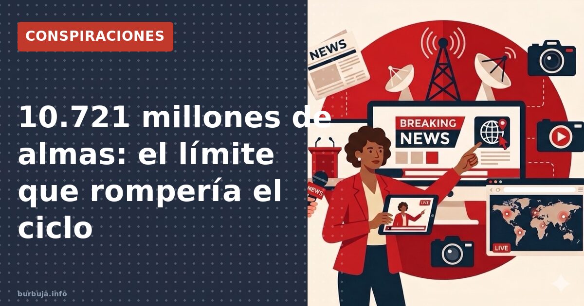 10.721 millones de almas: la profecía que nadie quiere oír