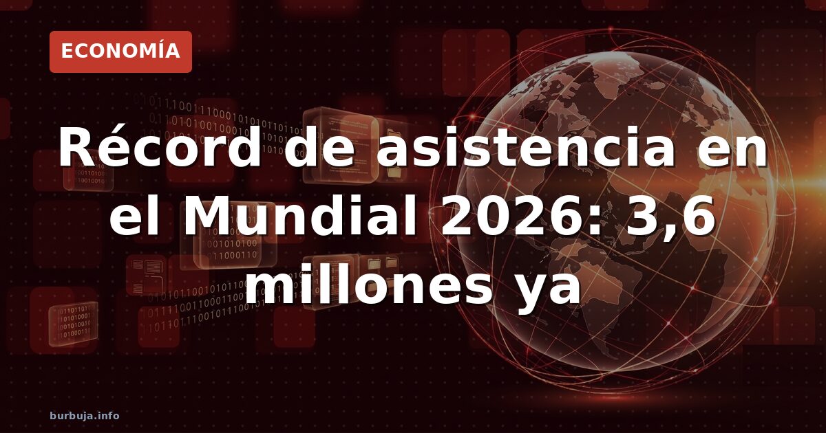 3.6 millones de espectadores ya: el Mundial 2026 rompe la marca de 1994