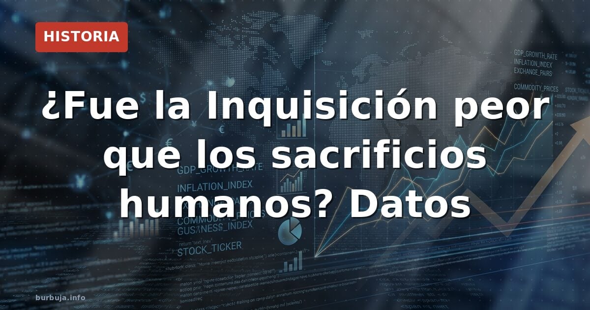 ¿20.000 sacrificios al año? el dato que desmonta la leyenda negra