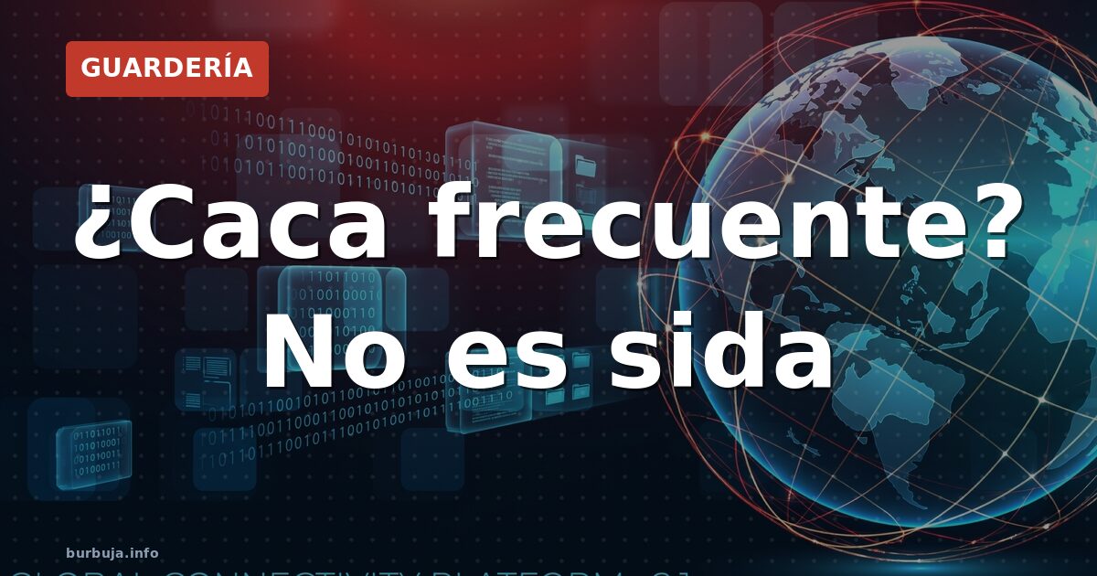 Caca 5 veces al día: ¿alarma o normalidad?