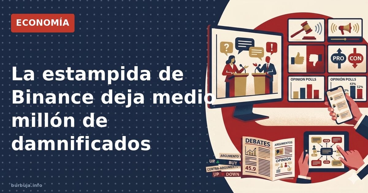 La estampida de Binance deja medio millón de damnificados