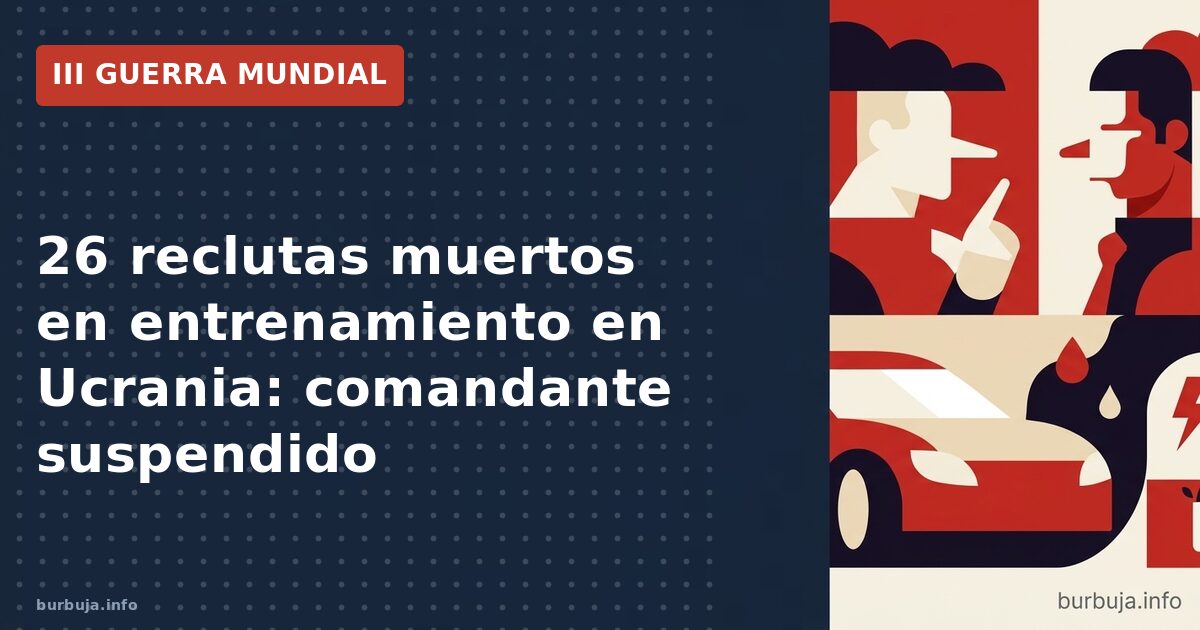 Suspendido comandante del regimiento Skala por 26 muertes de reclutas