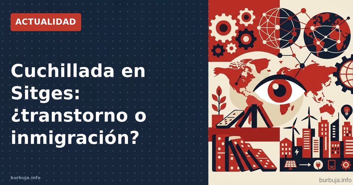 Cuchillo en Sitges: salud mental vs inmigración