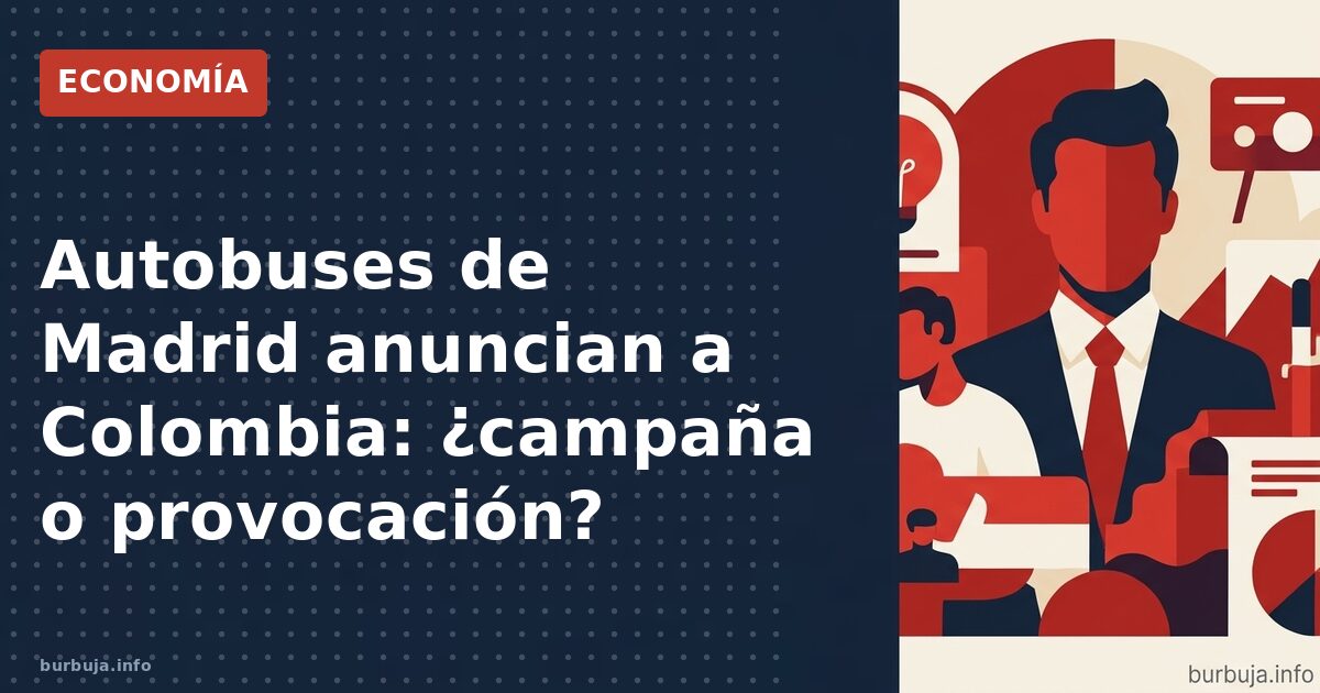 La campaña de 'La Nuestra' en autobuses de Madrid desata un debate identitario: ¿es la selección colombiana o un eufemismo? S