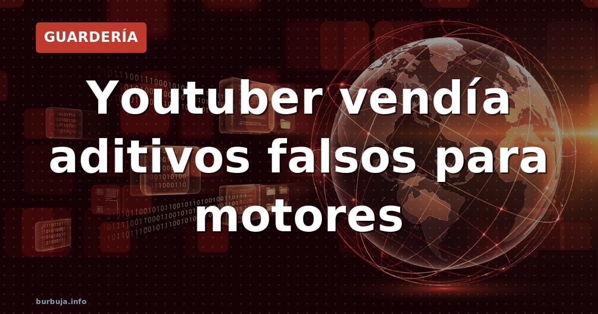 Youtuber ‘ingeniero’ vendía humo: la estafa del aditivo