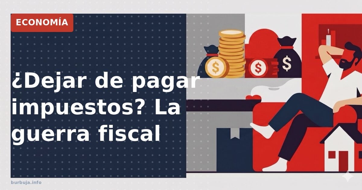 ¿Dejar de pagar impuestos? El grito masculino