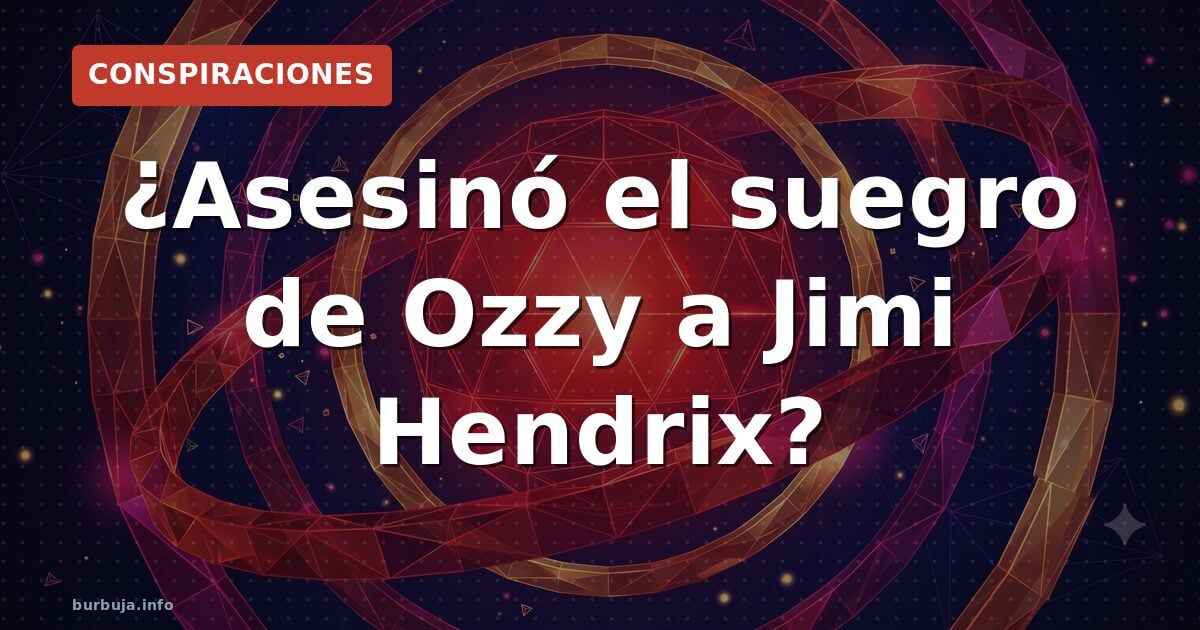 ¿Asesinó el suegro de Ozzy a Jimi Hendrix?