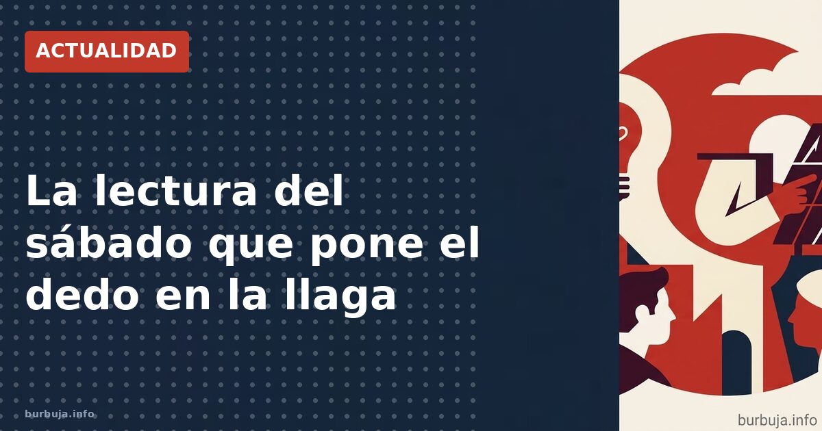 Evangelio del sábado: llamamiento a los pobres