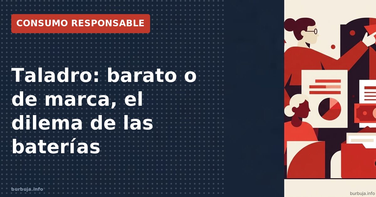 ¿Taladro caro o barato? La respuesta en 30 años de uso