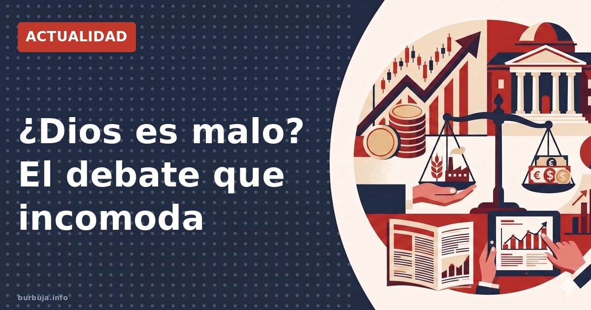 Dios existe pero es mala persona: el debate que no cesa