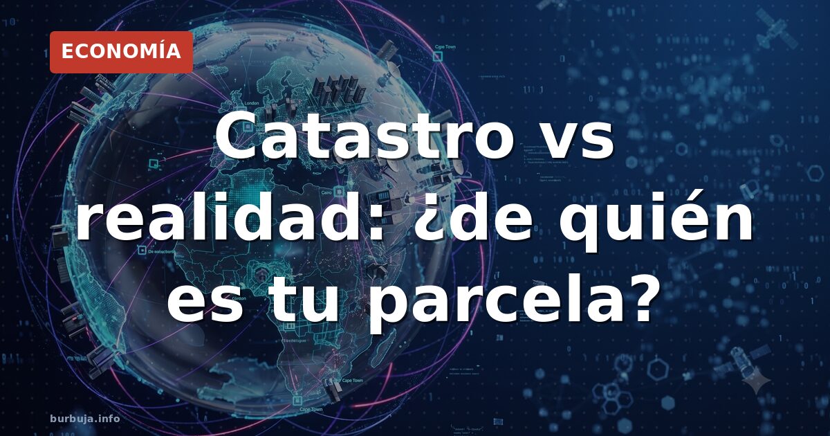Tu parcela rústica no es tuya si el catastro no cuadra