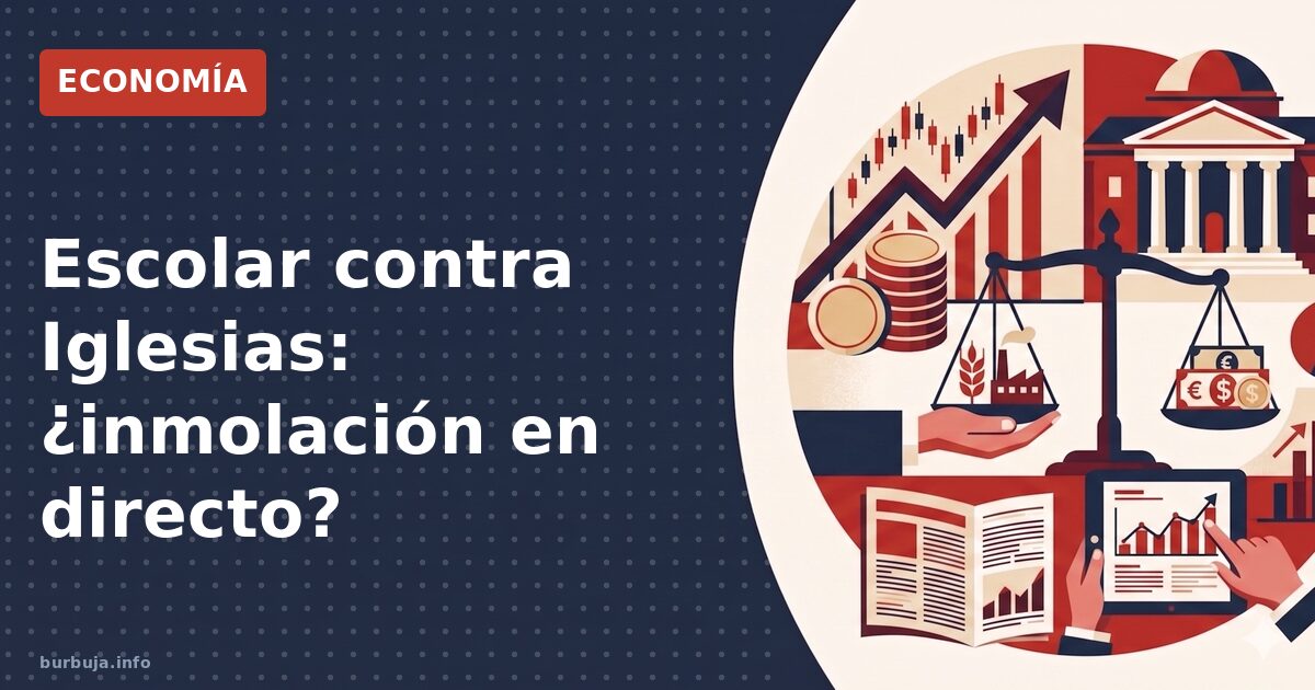 Escolar contra Iglesias: ¿inmolación en directo?