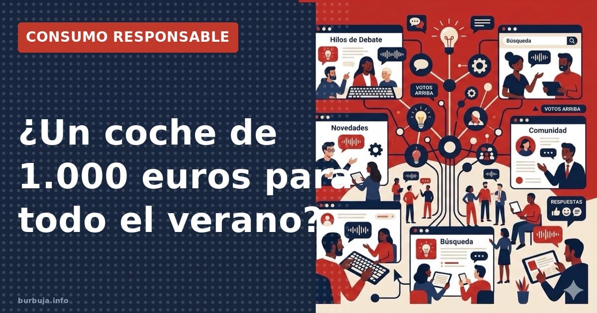 ¿Un coche de 1.000 euros para todo el verano?