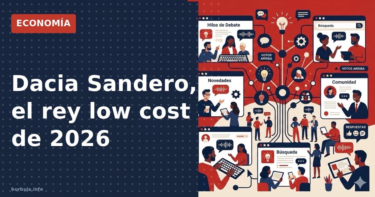 Dacia Sandero, el rey low cost de 2026