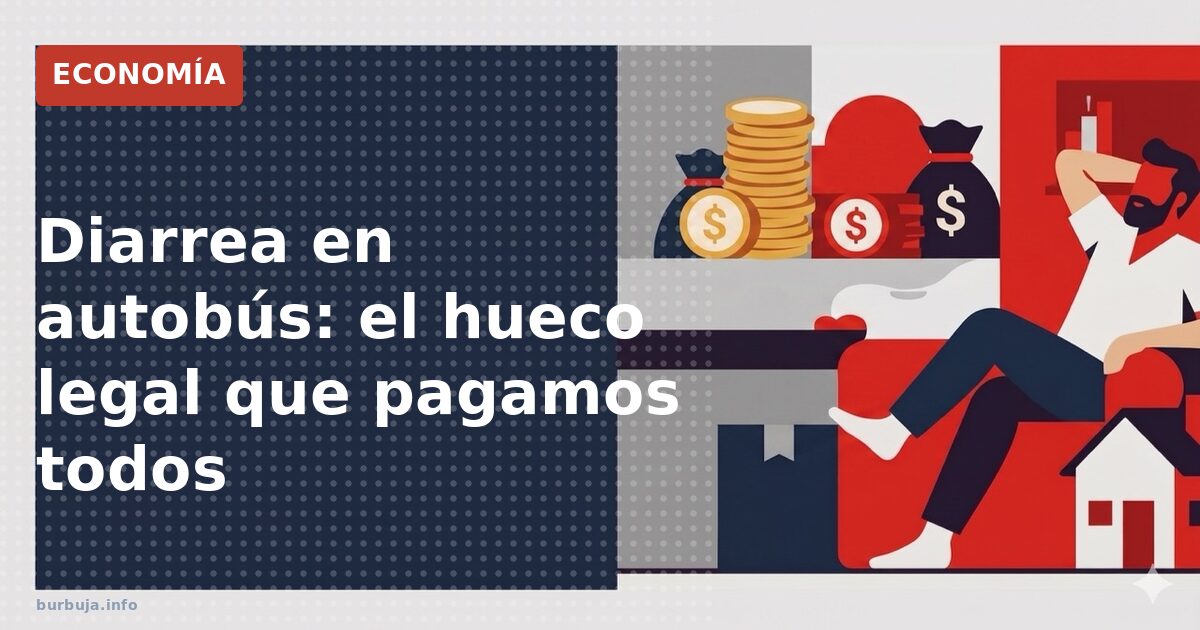 Diarrea en autobús: el hueco legal que pagamos todos