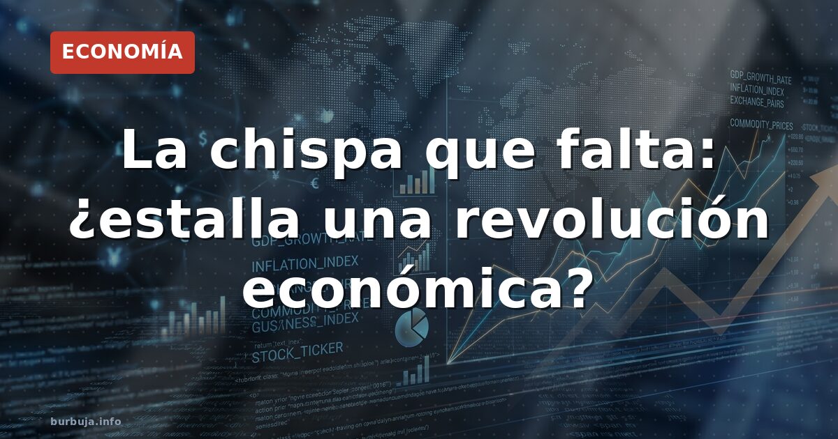 ¿Está la economía al borde de una revolución?
