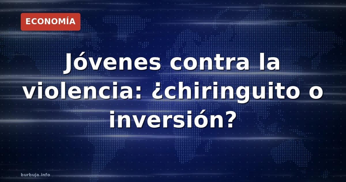 Jóvenes contra violencia machista en La Rioja: ¿pagado por quién?
