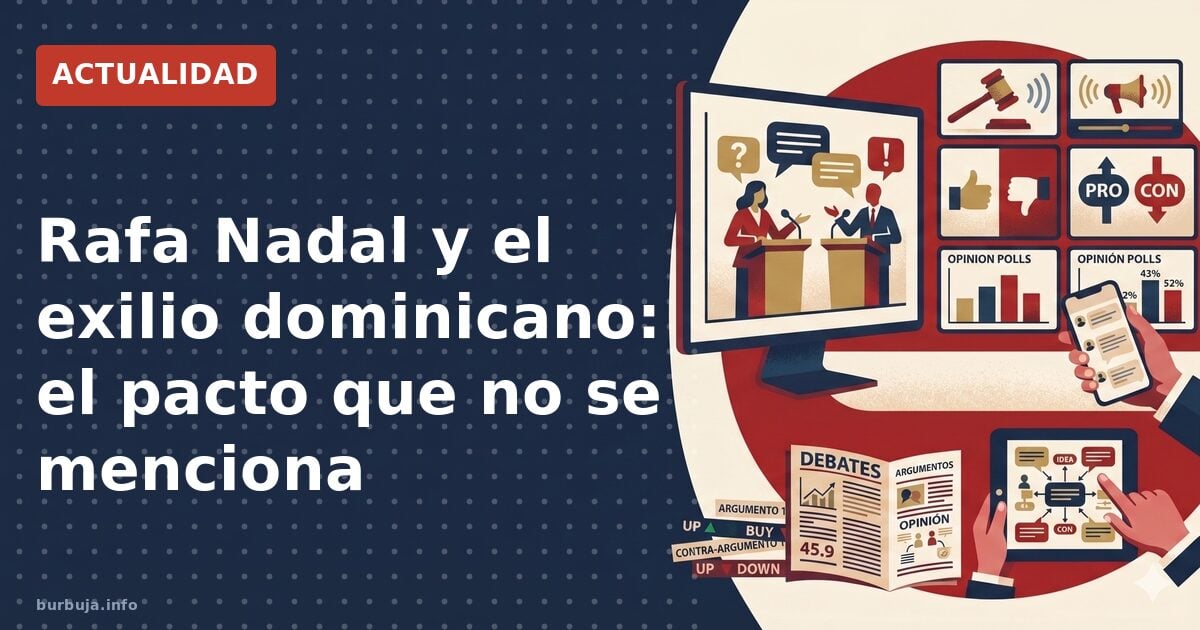 Rafa Nadal se instala en República Dominicana con un supuesto pacto con el Gobierno español. El silencio del tenista y los pr