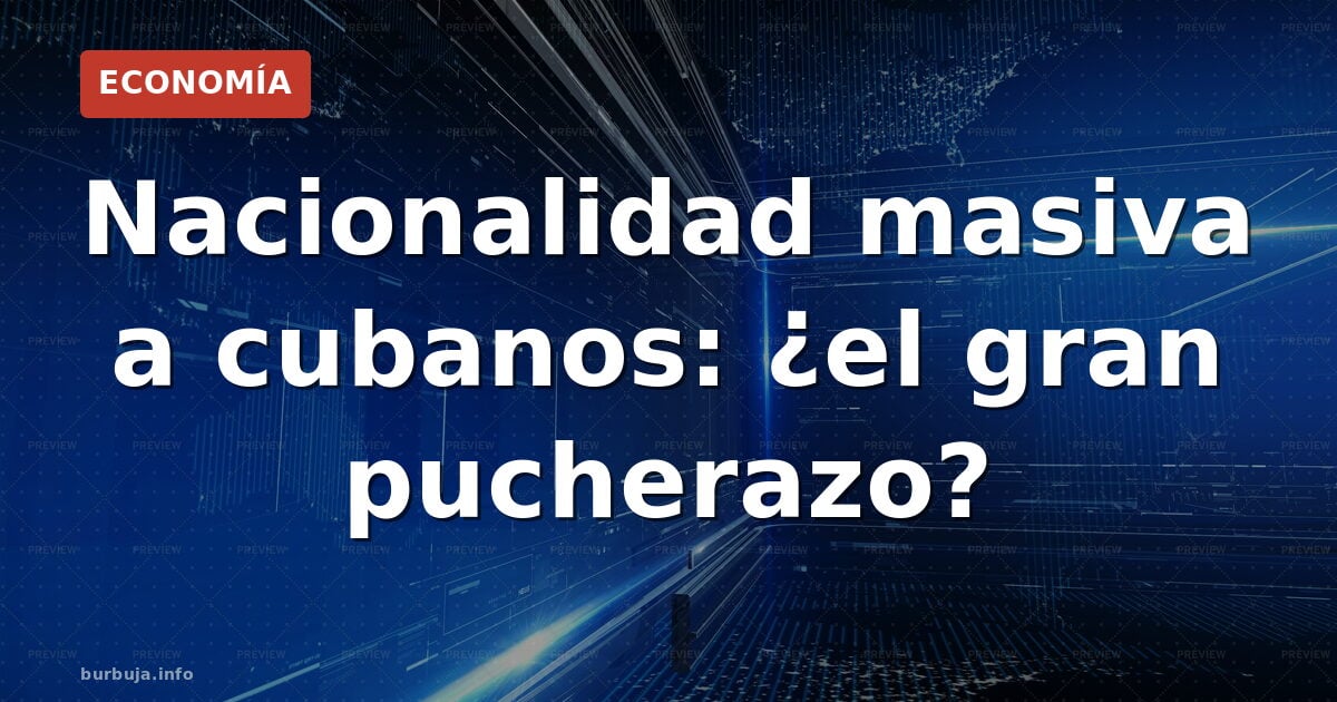 ¿Pucherazo con votos cubanos?