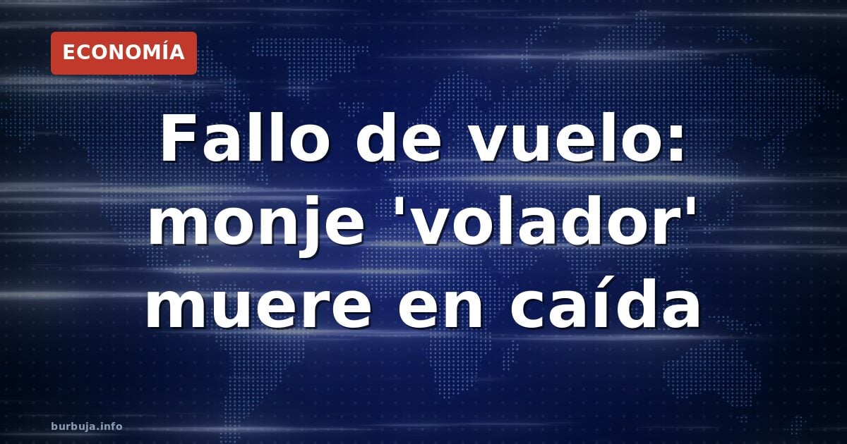 La caída que no fue vuelo: desmentido viral