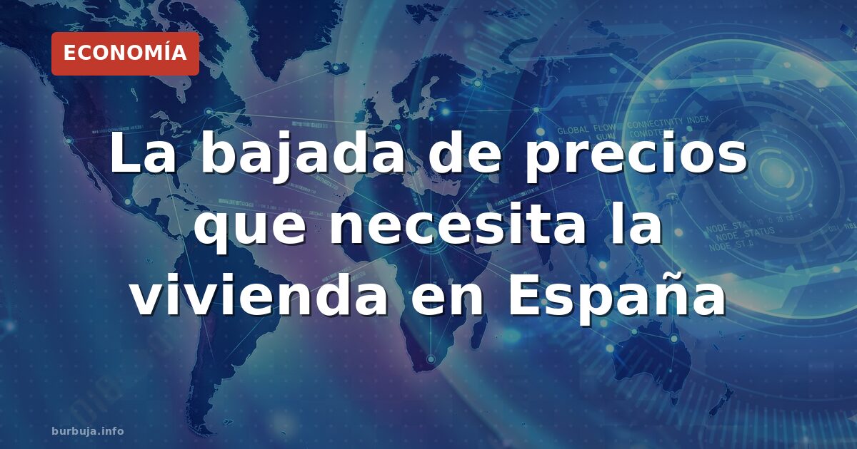 ¿Cuánto debe caer la vivienda en 2026?
