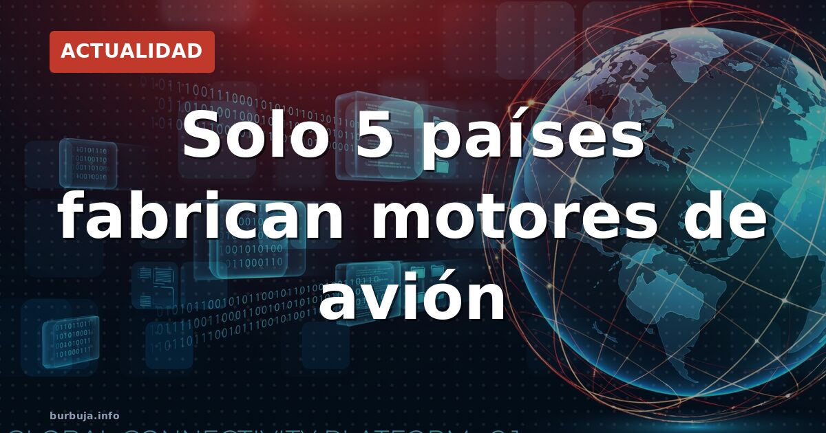 Motor de avión: el objeto más complejo del mundo