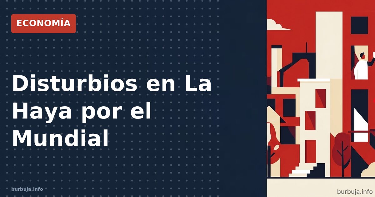 Holanda arde tras el partido de Marruecos