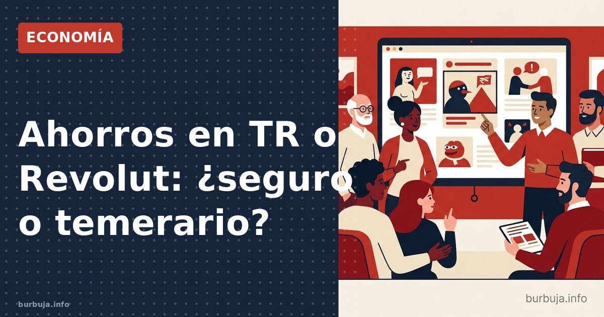 Móvil con apps de banca online y tarjetas de neobancos sobre fondo claro