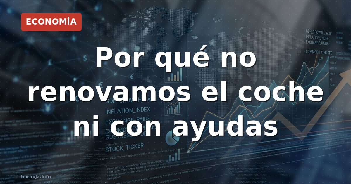 Casi 5 de cada 10 coches tienen más de 15 años