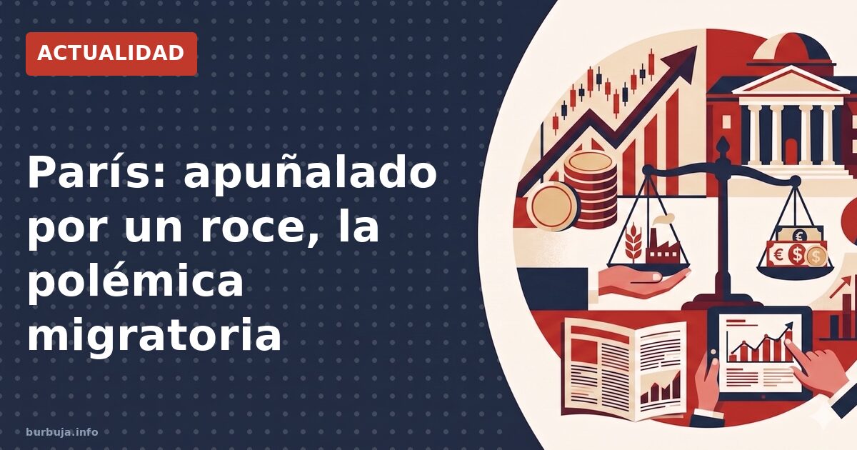 París: roce, navaja y debate