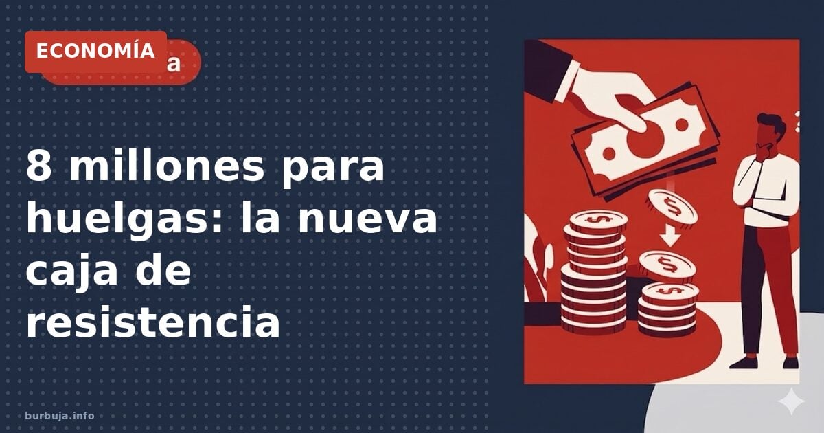 CCOO y UGT crean fondo de 8 millones para huelgas
